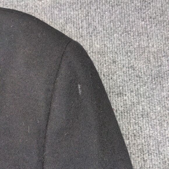 Vintage Pendleton Classic Blazer Suit Womens 16 Black One Button Wool - Picture 9 of 13